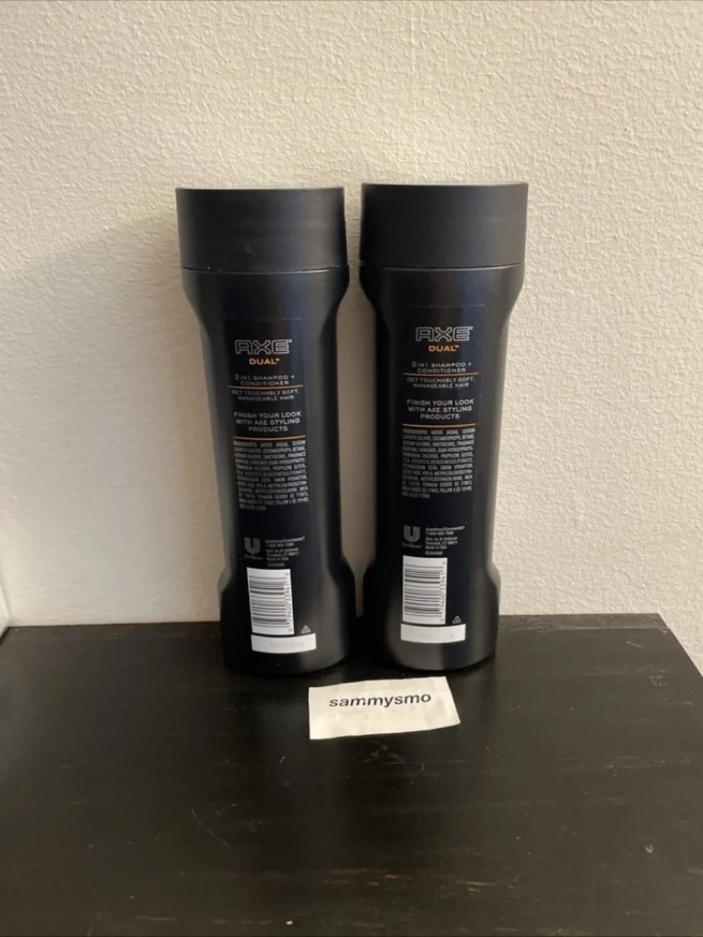 Axe Dual 2-in-1 Shampoo + Conditioner, 12 fl oz, x2